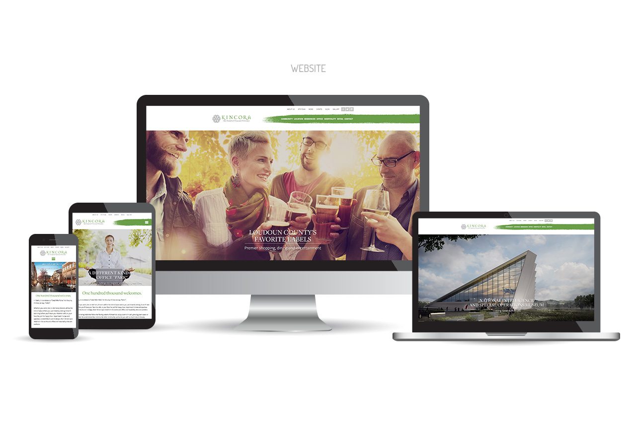 Responsive website design displayed on desktop, tablet, and laptop screens showcasing a modern, user-friendly layout.