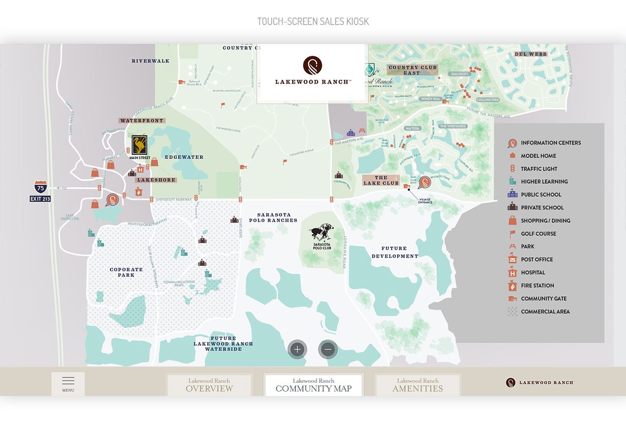 A detailed map showing various wildlife sightings and landmarks in a nature reserve area.