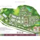 A detailed site plan of The Good Life community showcasing residential, commercial, and green spaces with labeled areas and pathways.